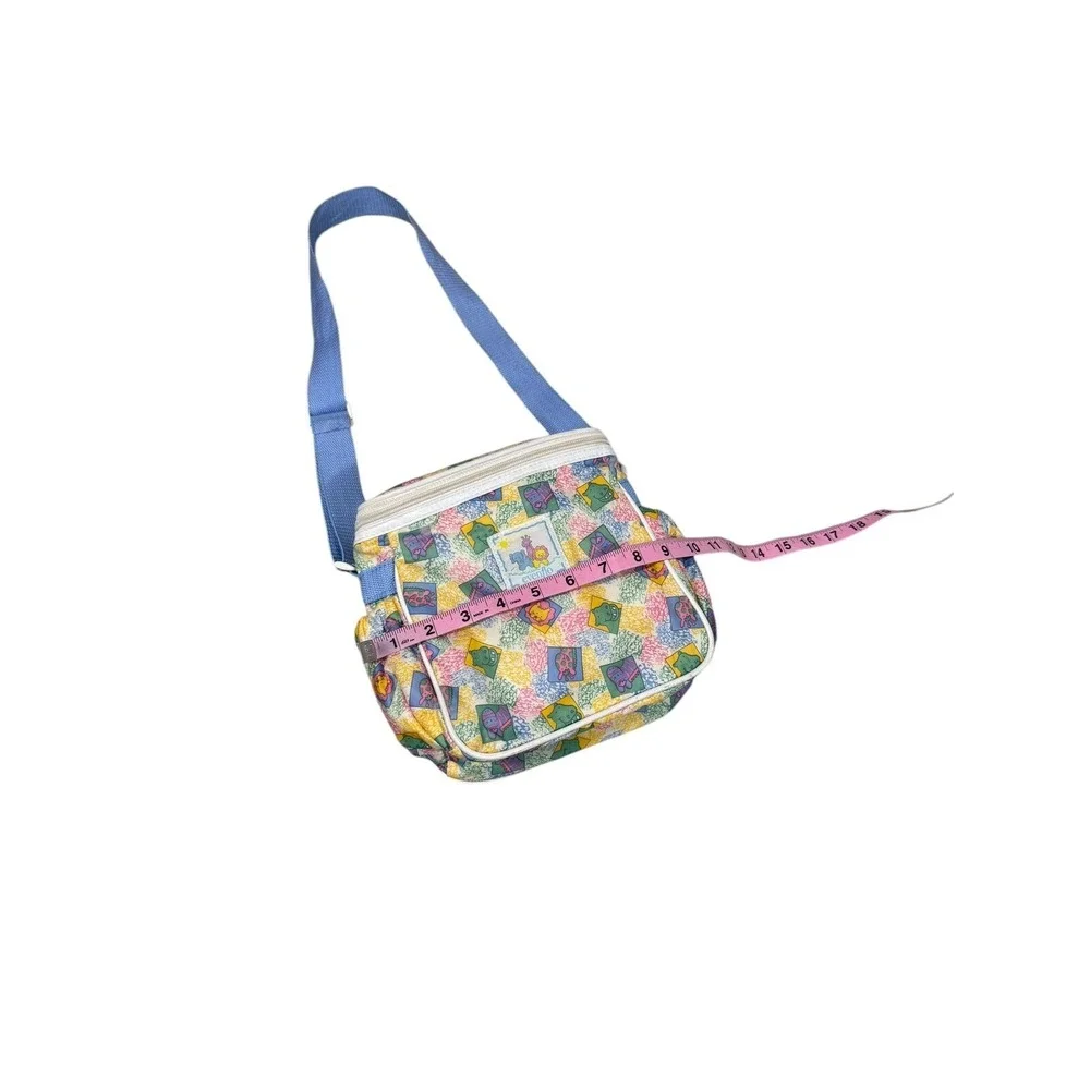 Vintage 90's Evenflo Zoo Animals Small Diaper & Baby Bottle Bag Case 10